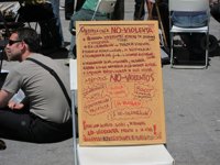 Convocantes advierten a la Delegación que la duración de la concentración de Sol no tiene "duración estimada"