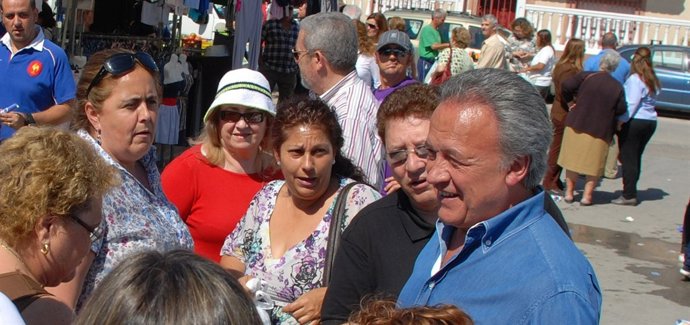 Pedro Pacheco En Un Acto De Campaña Electoral