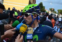 Ciclismo/Giro.- Ventoso (Team Movistar): "Para un velocista, el segundo es el primero de los perdedores"