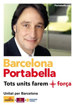 Cartel Electoral De Jordi Portabella (Uxb)