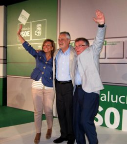 Griñán Apoya A La Alcaldesa Para Su Reelección.