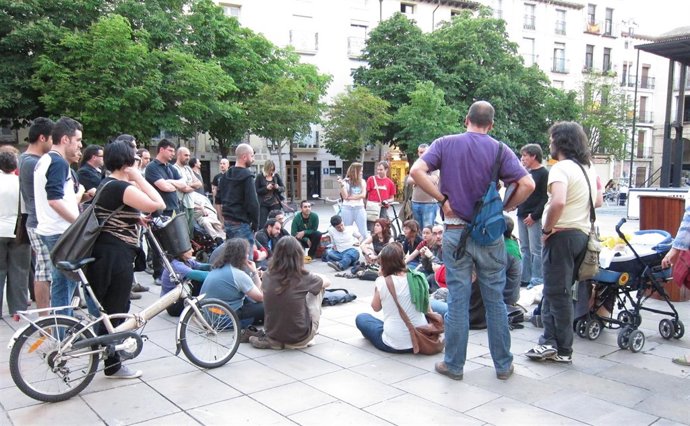 Manifestantes De 'Democracia Real Ya!'