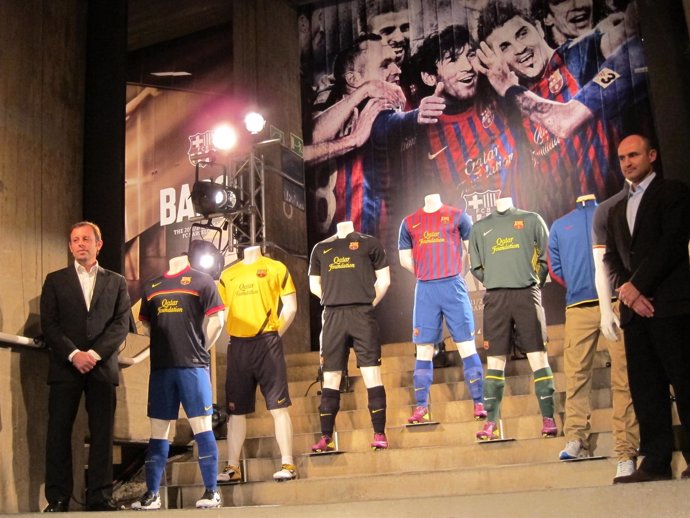 Presentación Camisetas Del FC Barcelona