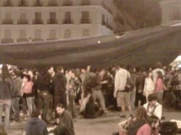 Manifestación En La Puerta Del Sol