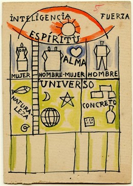 Joaquín Torres-García: Sin Título. 1933. Colección Alejandra, Aurelio Y Claudio 