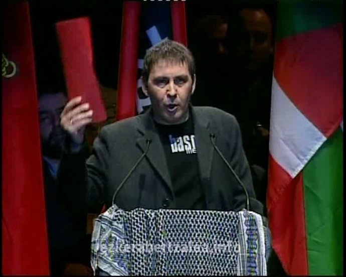 Otegi En La Declaración De Anoeta