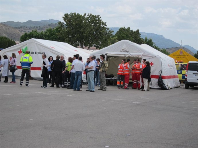 Hospital De Campaña Por El Terremoto De Lorca
