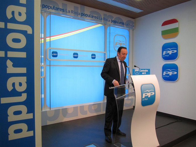 Pedro Sanz, Candidato Del PP Al Gobierno De La Rioja