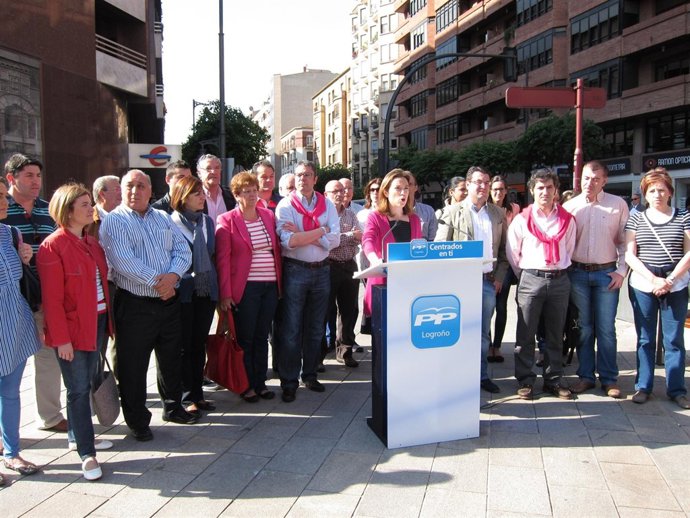 Cuca Gamarra, Candidata Del PP Al Ayuntamiento De Logroño