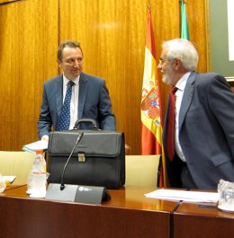 El Consejero Andaluz De Empleo, Manuel Recio.