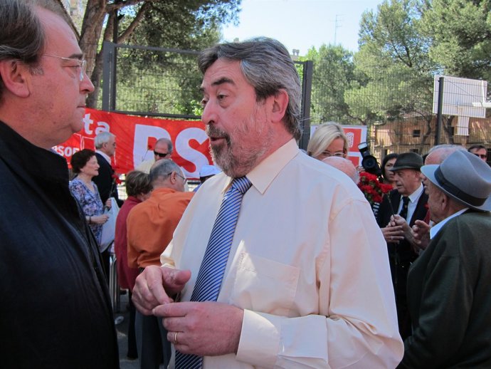 El Candidato Del PSOE A La Alcaldía De Zaragoza, Juan Alberto Belloch.