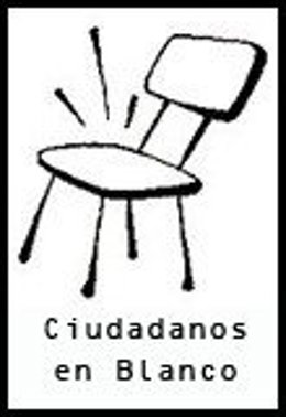 Cartel De Ciudadanos En Blaco