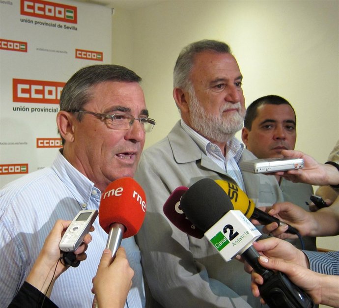 El Secretario General De CCOO-Sevilla Y El Alcaldable De IU