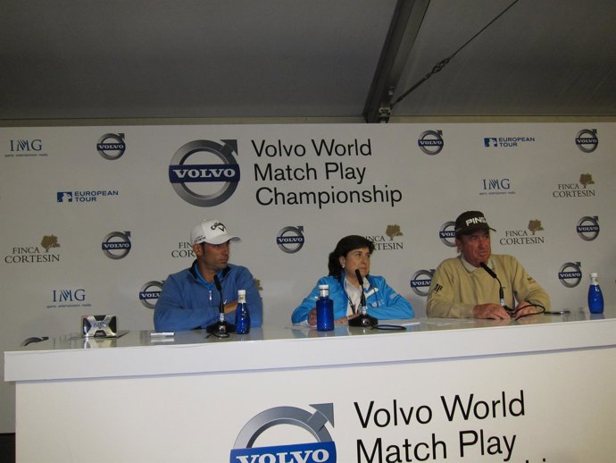 Jiménez Y Quirós En Rueda De Prensa Golf