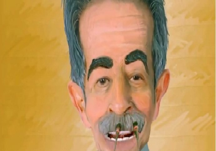 Caricatura De Revilla En Un Vídeo De Juventudes Regionalistas