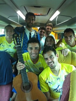 El Villarreal, En La Despedida De Soltero De Diego López