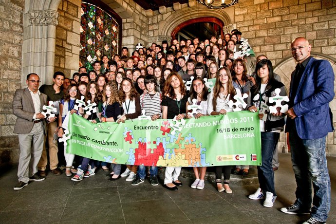 Participantes En La Plataforma 'Conectando Mundos' De Intermón Oxfam