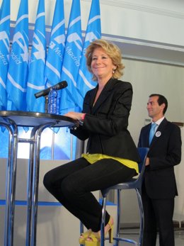 Esperanza Aguirre En Leganés