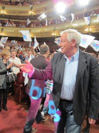 Guillerme Vázquez remarca la ideología de derecha del PP para pedir el voto al BNG y "parar su marea negra"