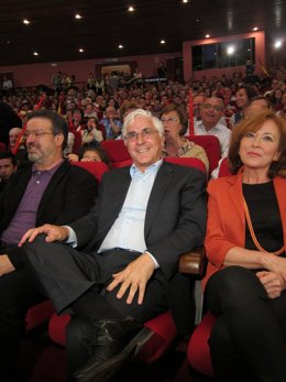 Barreda, Durante Un Mitin En Ciudad Real