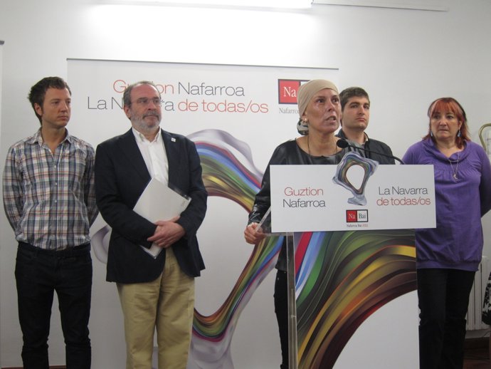 La Candidata De Nabai En Pamplona, Uxue Barkos.