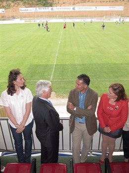 Barreda En Un Campo De Fútbol