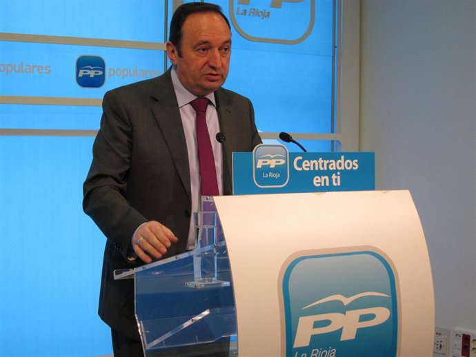 Pedro Sanz, Candidato Del PP Al Gobierno De La Rioja
