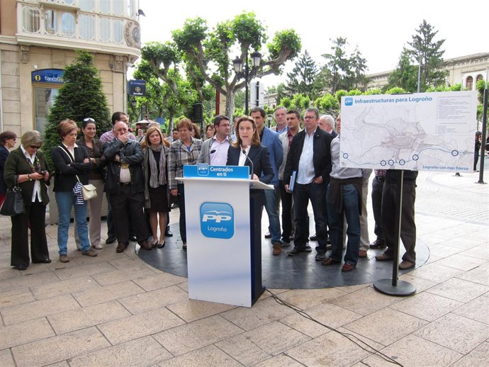 Cuca Gamarra, Candida Del PP Al Ayuntamiento De Logroño