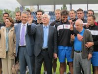 Barreda anima al Deportivo Guadalajara a lograr el ascenso el domingo, y ese día él también "juega un partido"