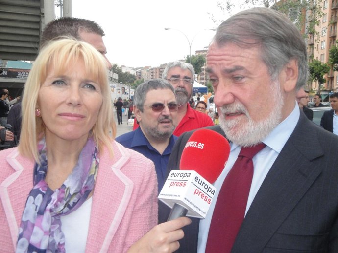 J.M. Oreja E Inma Mando, Candidata Del PP A La Alcaldía De Lleida