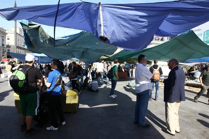 Imagen De La Acampada De Sol