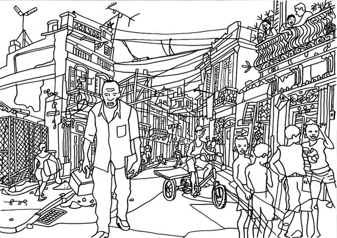 Dibujo De Mariscal Para Chico&Rita 