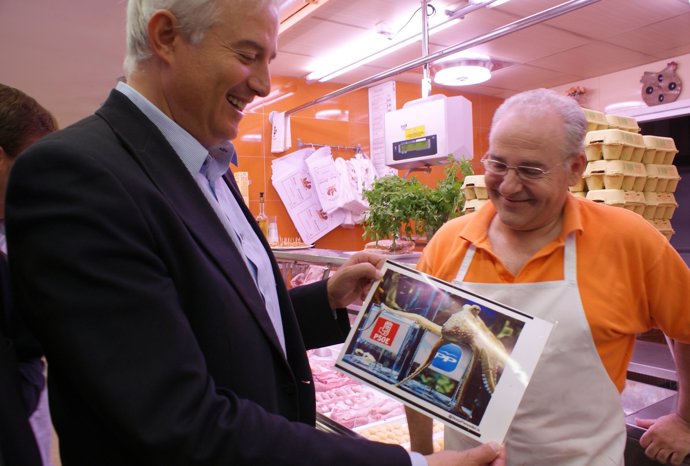 Eloy Suárez Visita Mercado Del Centro