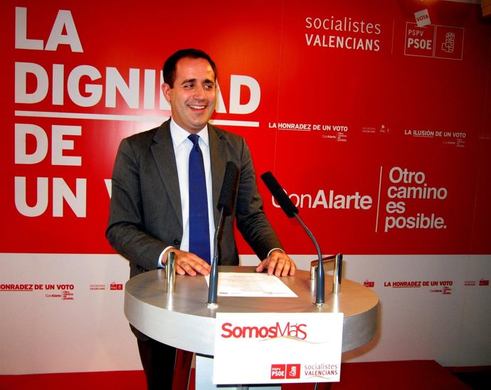 Jorge Alarte En Rueda De Prensa