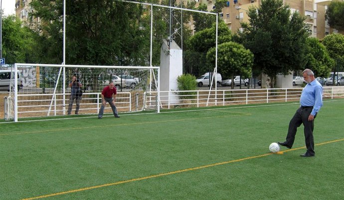 Torrijos Y García En La Presentación De Sus Propuestas Deportivas