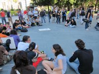 15M-Aprueban un texto en Palma para invitar a la ciudadanía a participar en el cambio hacia una democracia participativa