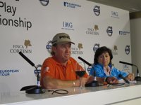 Golf/Match Play.- Jiménez: "Ha sido una gran victoria, he jugado muy sólido"