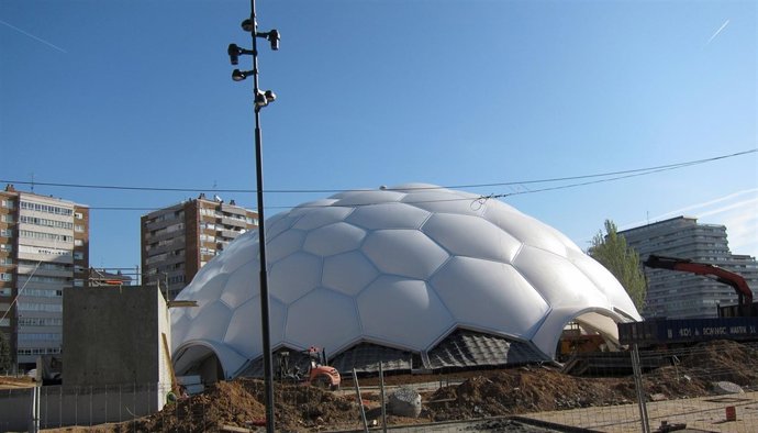 Plaza Del Milenio En Valladolid.