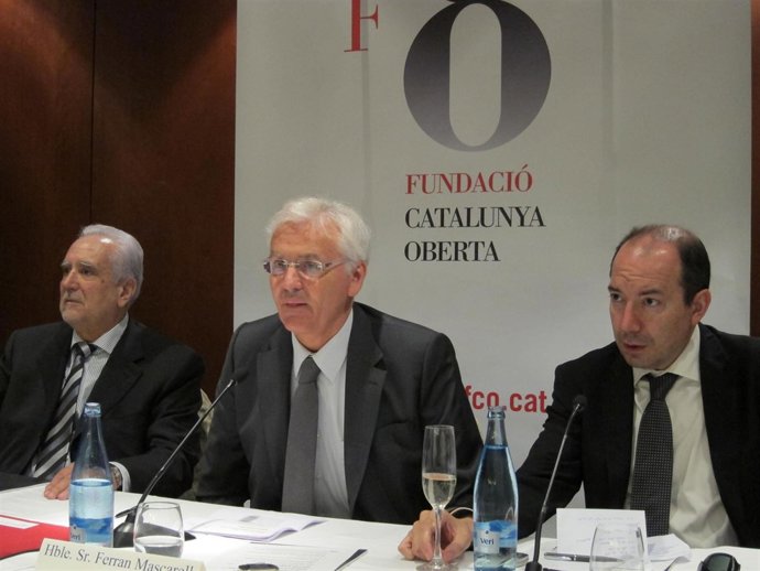 El Conseller De Cultura, Ferran Mascarell