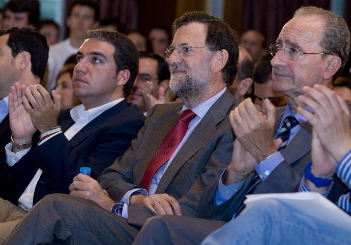 Mariano Rajoy, En Málaga