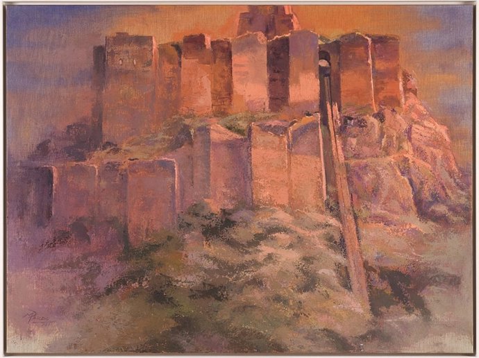 Cuadro 'Castillo Del Rey Lobo' (Monteagugo), De Manuel Pardo