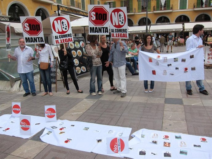 Concentración Contra La Venta Ambulante