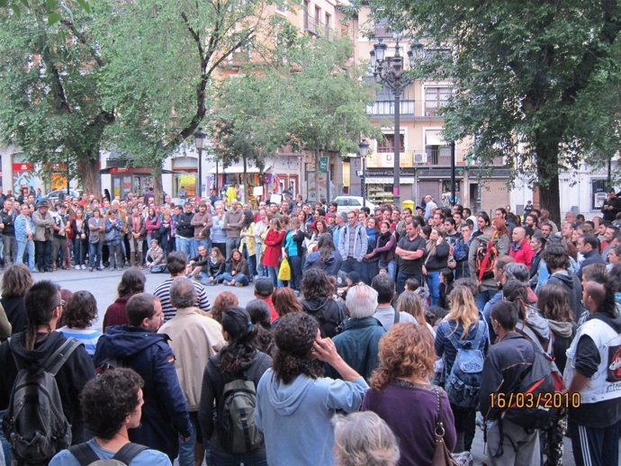 Manifestación 15M Plaza Zocodover 