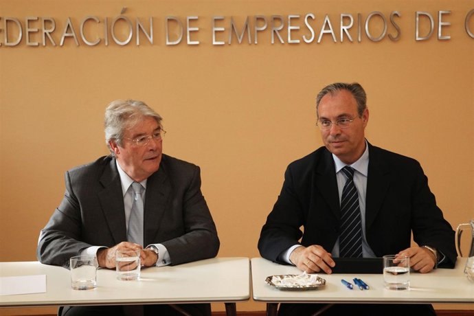 Durán Con El Líder De La Ceco.