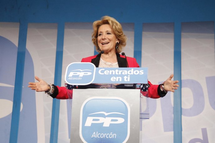 PP MADRID NP Y FOTOS AGUIRRE EN MITIN 20052011