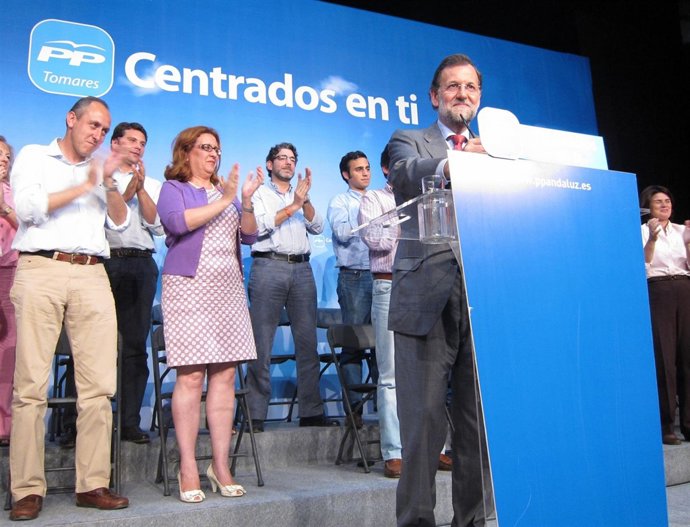 Rajoy En Tomares.