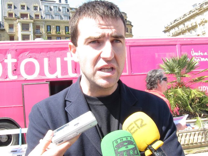 Gorka Maneiro En San Sebastián.