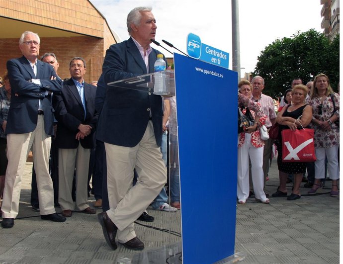 Arenas, En Un Acto Electoral En Dos Hermanas