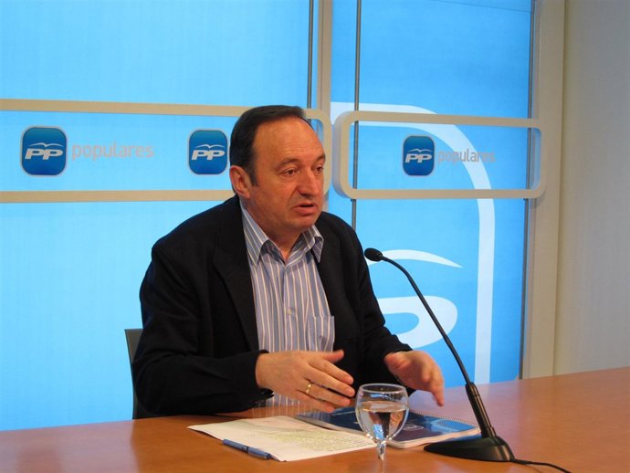 Pedro Sanz, Candidato Del PP Al Gobierno Riojano