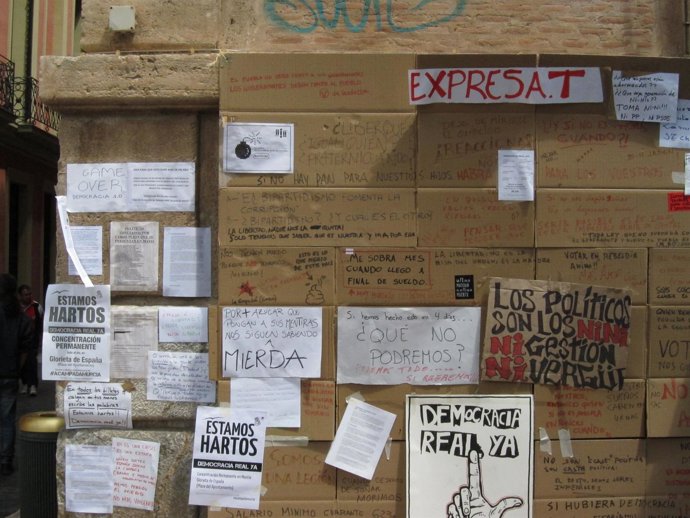 Imagen De Uno De Los Murales Del Campamento